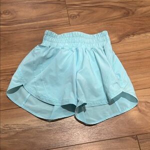 Lululemon Athletica Light Blue Women's Athletic Shorts